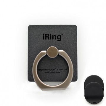IRing Original Smartphone Halterung - 3-in-1 Haltering Mit Autohalterung & Standfuß