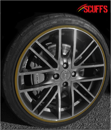 Scuffs Single- Spare Set For One Wheel - gold